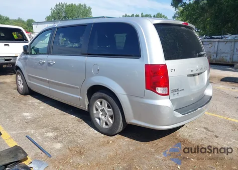 2012 Dodge Grand Caravan Se/Avp z USA, uszkodzony, nr VIN 2C4RDGBG1CR314636